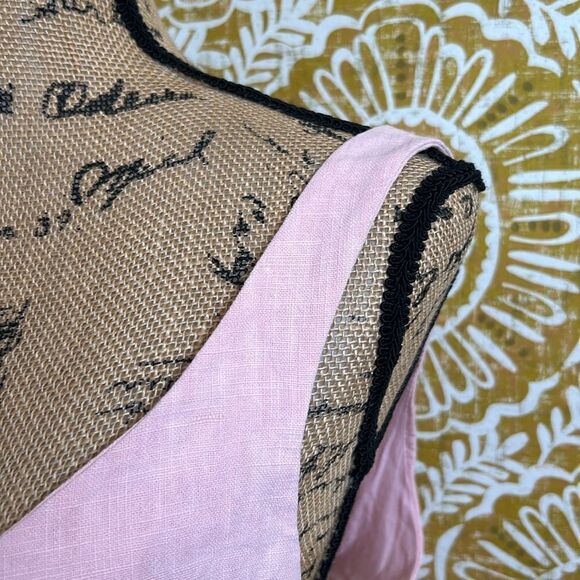 NWOT Bec & Bridge Bonnie Ramie Twist Front Cropped Tank Top in Peony size 10 - Picture 8 of 13